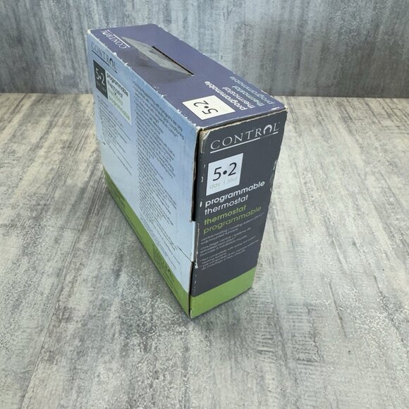 Control Programmable thermostat 5+2 Day Programming with 4 programs per day LCD - Picture 7 of 7